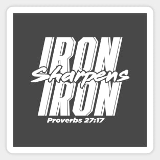 Iron sharpens Iron Magnet